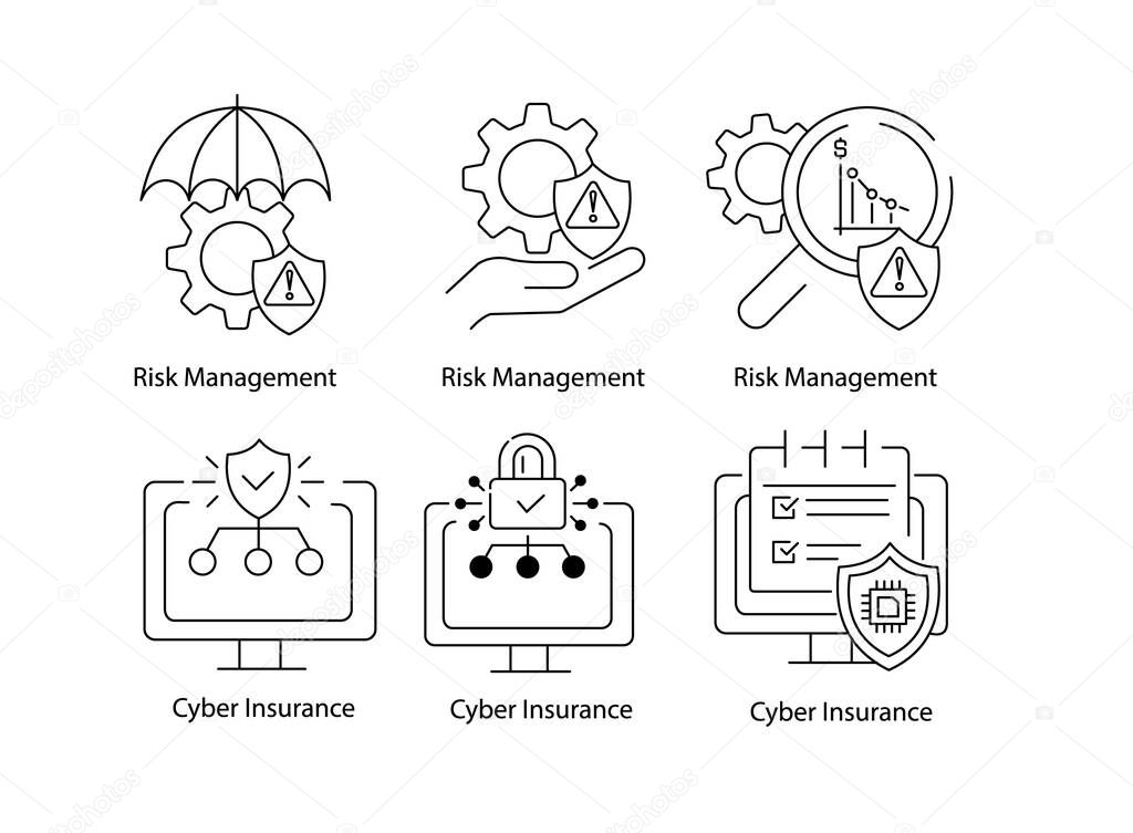 A comprehensive approach to identifying, evaluating, and mitigating cybersecurity risks while ensuring financial protection through cyber insurance. This includes proactive risk assessments, strategic risk handling, and insurance coverage to safeguar
