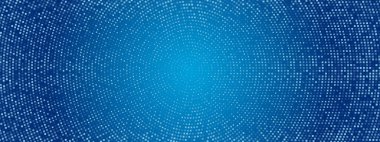 Dairesel mozaik desenli mavi arkaplan. Göz kamaştırıcı bir gece kulübü partisinde disko balosu. Banyoda, kulüpte ya da havuz zemininde ayna deseni var. Vektör İllüstrasyonu