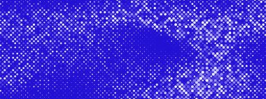 Karanlık arka planda soyut mavi altıgen desen, teknoloji, tıbbi ve dijital elementlerin birleşimi. Fütürist tasarıma sahip geometrik doku, sağlık, araştırma ve bilim kavramları için ideal.