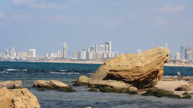 Barselona şehrinin manzarası