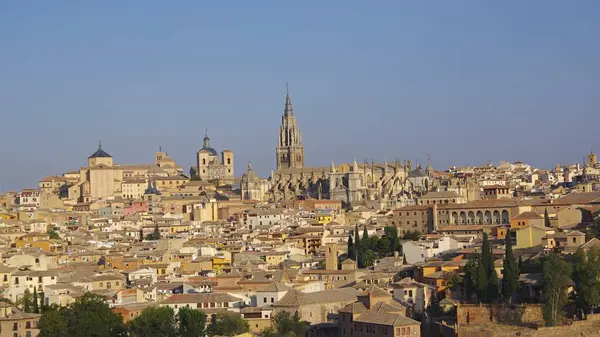 Toledo İspanya şehri manzarası