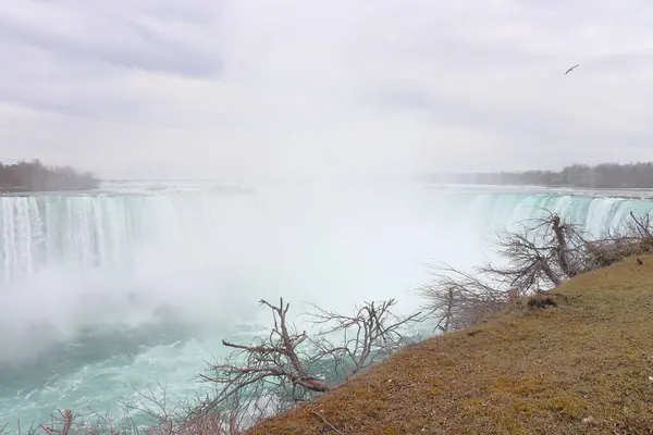 Şelalenin güzel manzarası