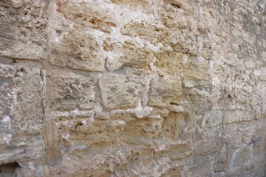 Eski taş duvar arka planı. Eski taş duvar dokusu. Eski taş duvar arkaplanı