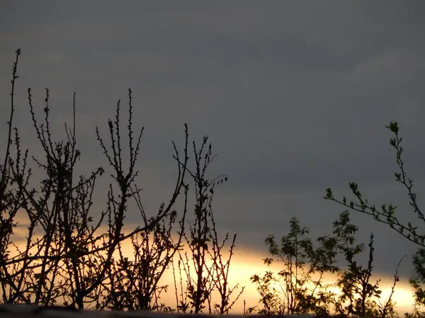 Güzel gün batımı. İyi akşamlar. Güneş batıyor..