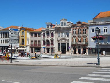 Portekiz Venedik 'i. Güneşli bir gün. Yürü.