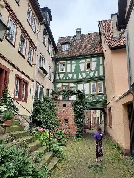 Şehirdeki eski cadde