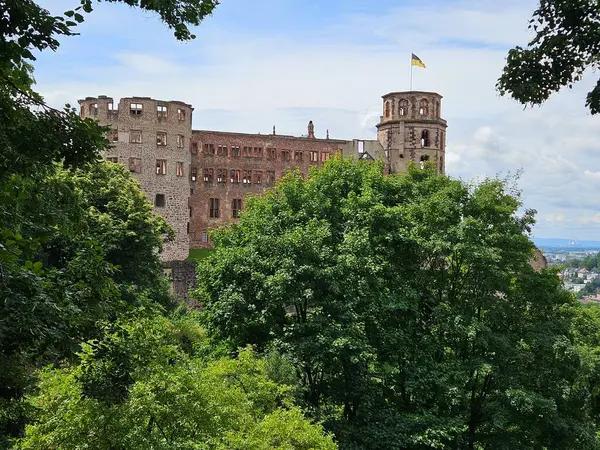Almanya 'nın en ünlü yerindeki antik şatonun kalesi.