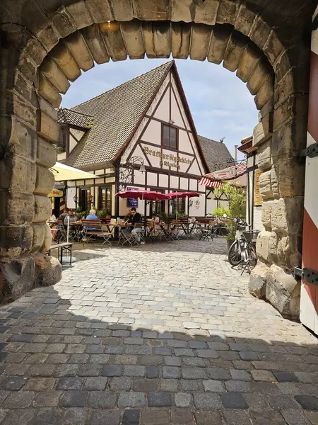 Nuremberg 'in eski bir kasabası