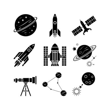 Astronotlar ve Uzay Görevleri İçin Geleceğin Uzay Keşif Simgeleri