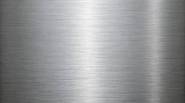 gümüş metal fırçalanmış doku