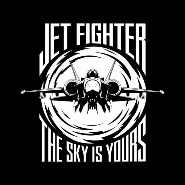 Jet Fighter Pilot Logo Çizimi