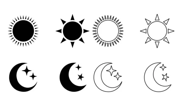 Yıldız sembollü Hilal Ay, Yıldız ve Hilal Ana Hattı Simge çizimi