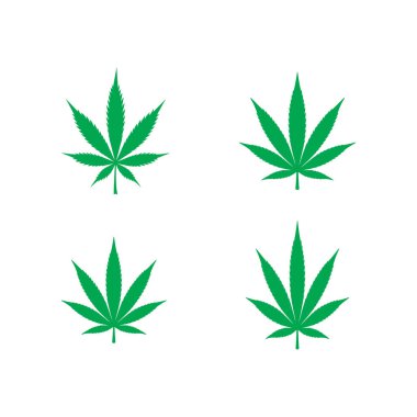 Beyaz arkaplanda ot logo vektörü 