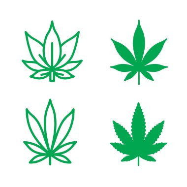 Beyaz arkaplanda ot logo vektörü 