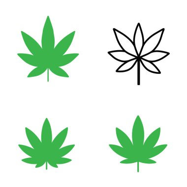 Beyaz arkaplanda ot logo vektörü 