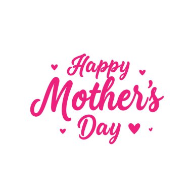 Mother day vintage lettering. Mothers day card
