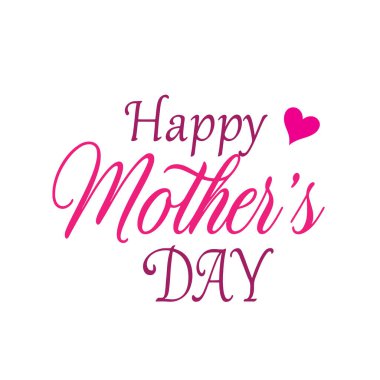 Mother day vintage lettering. Mothers day card