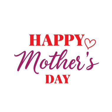 Mother day vintage lettering. Mothers day card