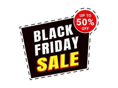 Kara Cuma Bayrak Şablonu Şablonu Şimdi! Büyüleyici Satış Tasarımları İçin Siyah, Kırmızı, Beyaz Dereceli Özgeçmişli Göz Alma Elementi Şekilleri.