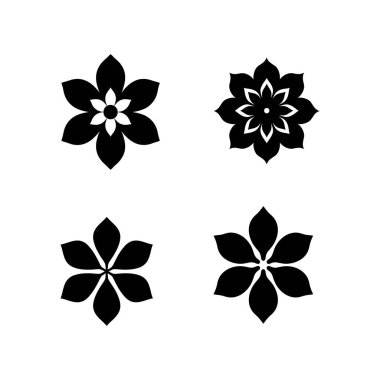 Yonca ikonu vektör illüstrasyonu. Yonca işareti ve sembol. dört yapraklı yonca simgesi.