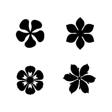 Yonca ikonu vektör illüstrasyonu. Yonca işareti ve sembol. dört yapraklı yonca simgesi.
