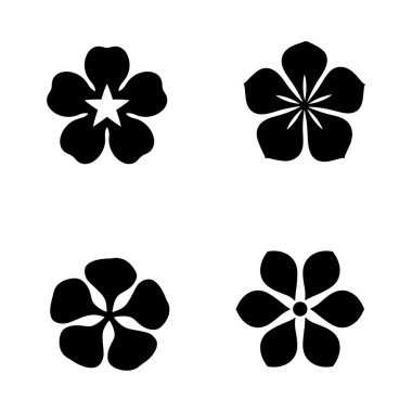 Yonca ikonu vektör illüstrasyonu. Yonca işareti ve sembol. dört yapraklı yonca simgesi.