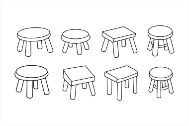 Tahta Tablo Özeti Çizim Vektörü İllüstrasyonu