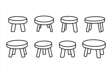 Tahta Tablo Özeti Çizim Vektörü İllüstrasyonu