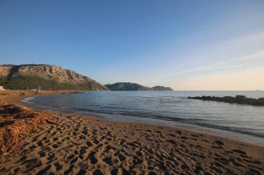 Muhteşem Deniz Manzarası ve Manzarası. Yüksek kalite fotoğraf
