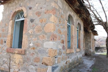 Ankara 'nın Kayi köyünü terk etti. Yüksek kalite fotoğraf