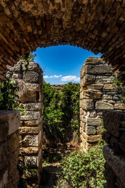 Antik ephesus şehrinin kalıntıları, hindi