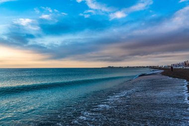 Karadeniz'de güzel gün batımı