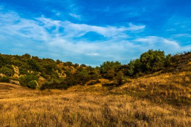 Dağlarda sonbahar manzarası