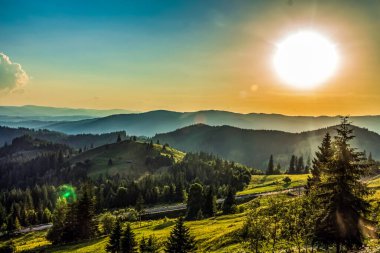 Sabah Karpat Dağları.