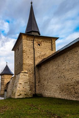 12. yüzyılın başkalaşımının ortaçağ kilisesi Ostrov, Rusya 'daki bir ortaçağ kilisesi.