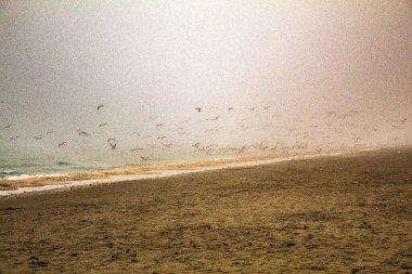 sunrise, dalgalar deniz.