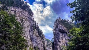 Dağların güzel manzarası