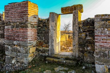 Yunanistan, Avrupa 'daki antik bir Yunan tapınağının kalıntıları