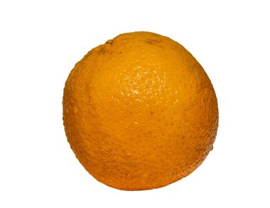 Beyaz arkaplanda portakal meyvesi izole