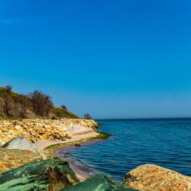 Akdeniz 'in kayalık kıyıları