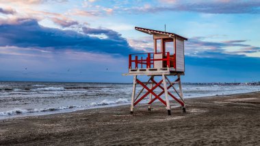 Denizin güzel manzarası.