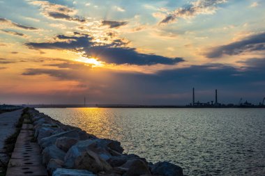 Gün batımı görünümü