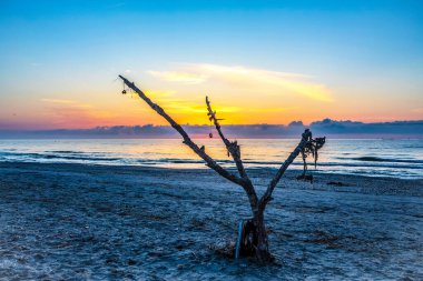 Cocos Kecos plajında gün doğumu