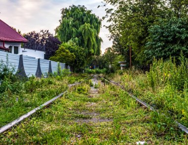 Kırsaldaki eski demiryolu..