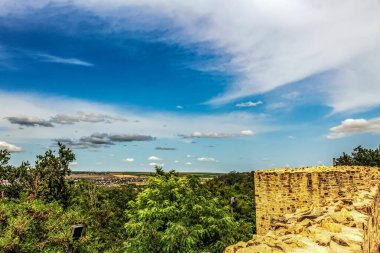 Alma köyünün tepesinden bir manzara, Alma köyünün güzel bir manzarası, almat