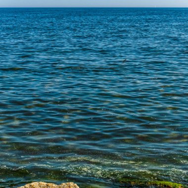 Güzel deniz manzarası. doğa arkaplanı