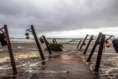 Deniz manzarası çok güzel. Doğa