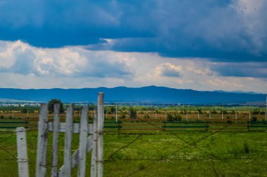 Dağların güzel manzarası