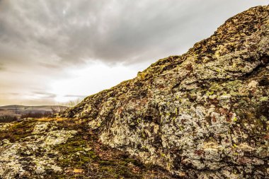 Dağların güzel manzarası