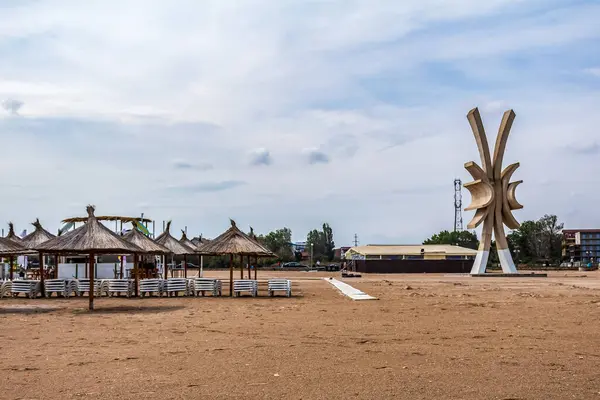 Cyrus 'taki güzel limasol plajı.